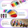 12/24 Colors Nail Art Pen Set Quick Dry Graffiti Nail Art Markers Fine Tip Waterproof Polish Pens Drawing Painting Liner Brush