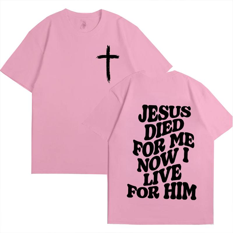 T-shirt da donna con stampa di lettere "Living Proof of A Loving God" Abbigliamento cristiano ispiratore Manica O-collo Vestiti estetici
