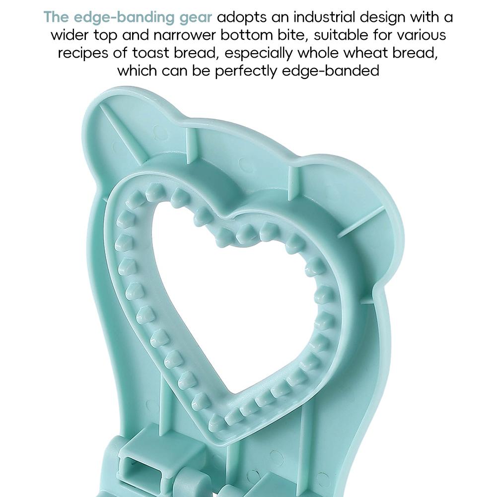 Nerezová forma na sendvičový lis ve tvaru srdce, svařovací, nepřilnavá, kawaii design pro přípravu jídla, dětský obědový box, kempingové svačiny, forma na chleba, toustový chléb