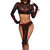 Women Sexy Plus Size Halloween Lingerie Set Costume Party Cosplay Sexy Spice Girl Uniform Lingerie Sexy Women Underwear Sets