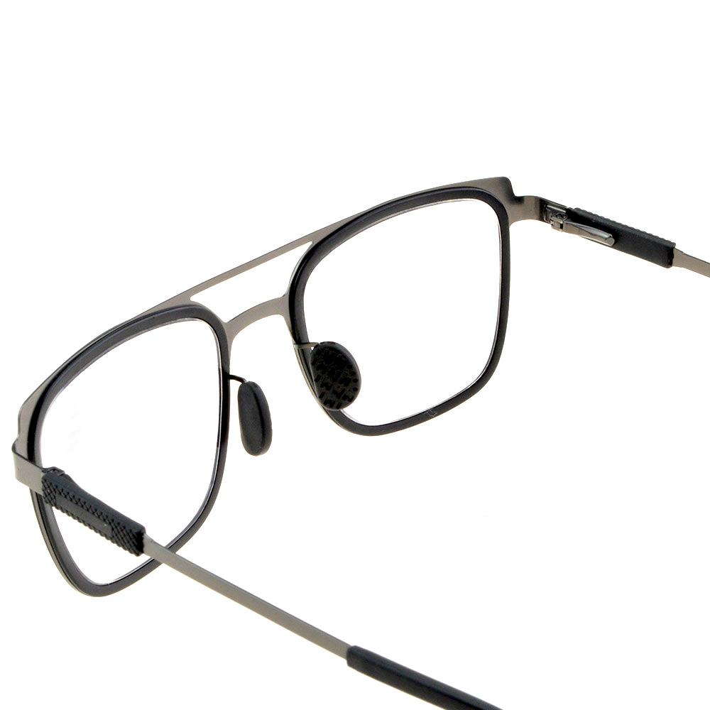 Clara Vida Ochelari de lectură progresivi fotocromatici supradimensionați pentru nas antiderapant cu punte dublă +1 până la +4