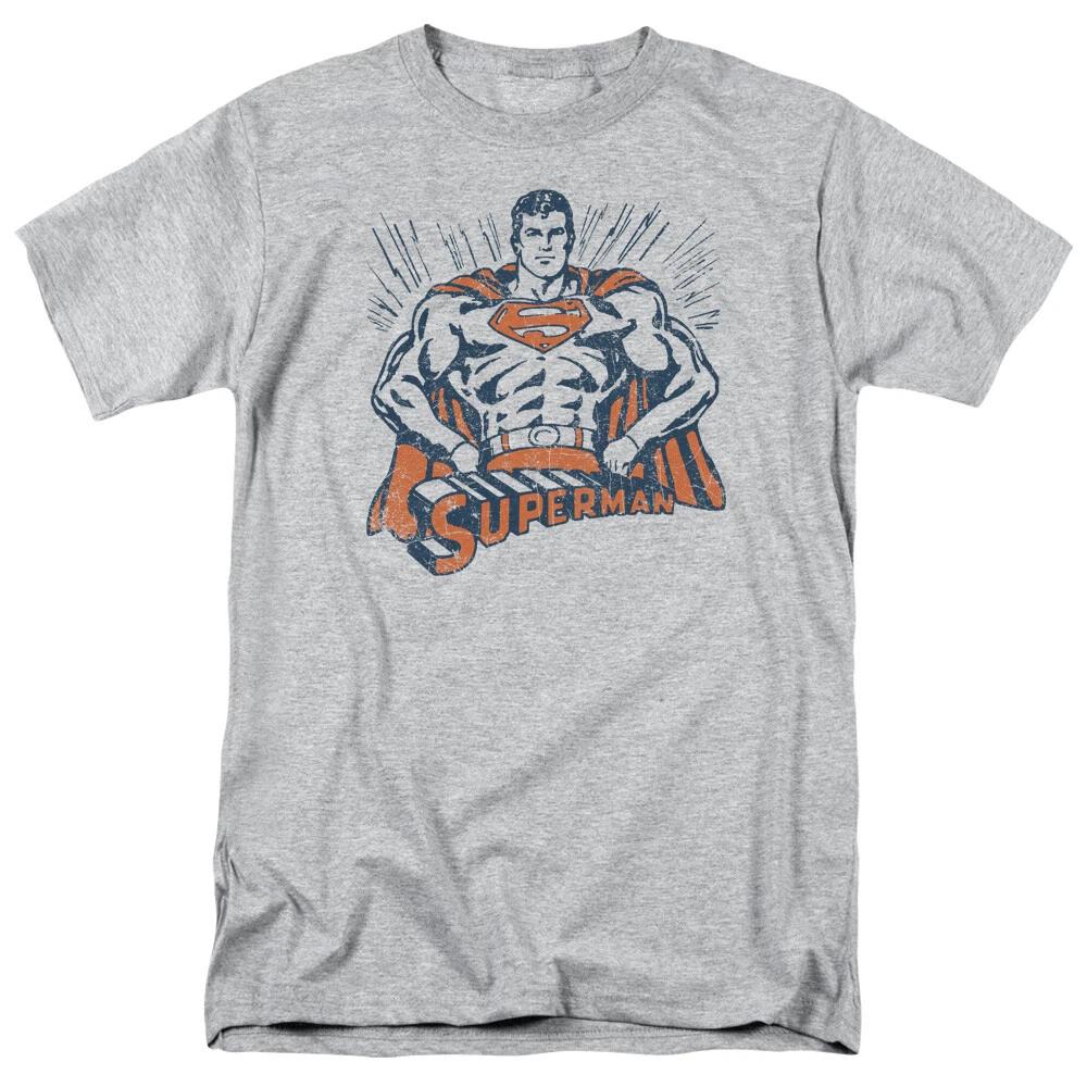 

Superman Vintage Stance T-Shirt - Regular or Tank - to 5X 4XL