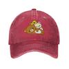 Washed Baseball Cap Rilakkuma Summer Trucker Hat For Women Unisex friends Design Print Outdoor Sport Sun Snapback Cap