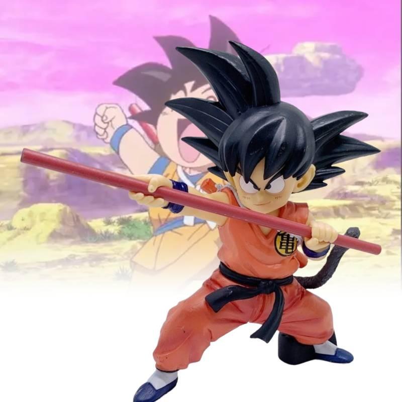 Ball Saiyan Dragon A Child Goku Figurine Stick Anime Model Statuary Xmas Gift