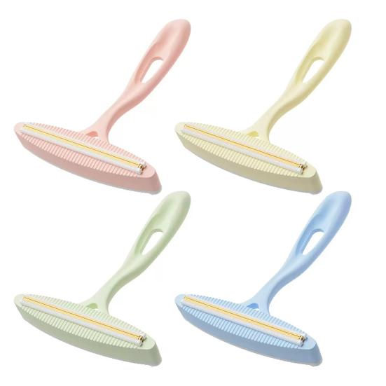 Dual-Sided Clothes Lint Remover Pet Hair Remover Brush with Copper Head Fabric Use Hair And Dust Remover for Clothes Furniture Car Seats
