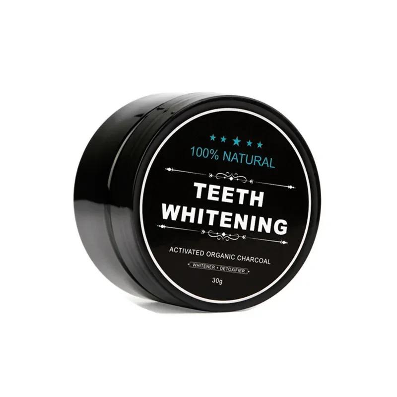 White Teeth Toothpaste Teeth Whitening Scaling Powder Oral Cleaning Packing Premium Activated Bamboo Charcoal Powder 30g