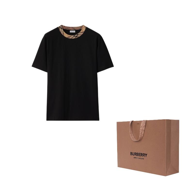 Burberry Check-trim T-shirt 81101011