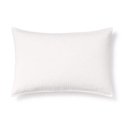 MUJI Cotton Sacker Weave Pillow Cover 43×63cm Off White 76400639