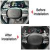 For Hyundai HB20 HB20S -2026, Accent BN7/Verna 2024 2025 Car Steering Wheel Paddle Shift DSG Extension Gear Stickers