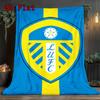 Leeds United Muster Flanelldecke Hohe Qualität Alle Jahreszeiten Wärme und Komfort Perfekt für Weihnachtsgeschenke.