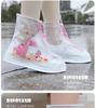 Upgraded Anime Kids' Non-Slip Mid-Calf Rain Shoe Covers: Rainproof, Sandproof, Stainproof for Rainy Days
