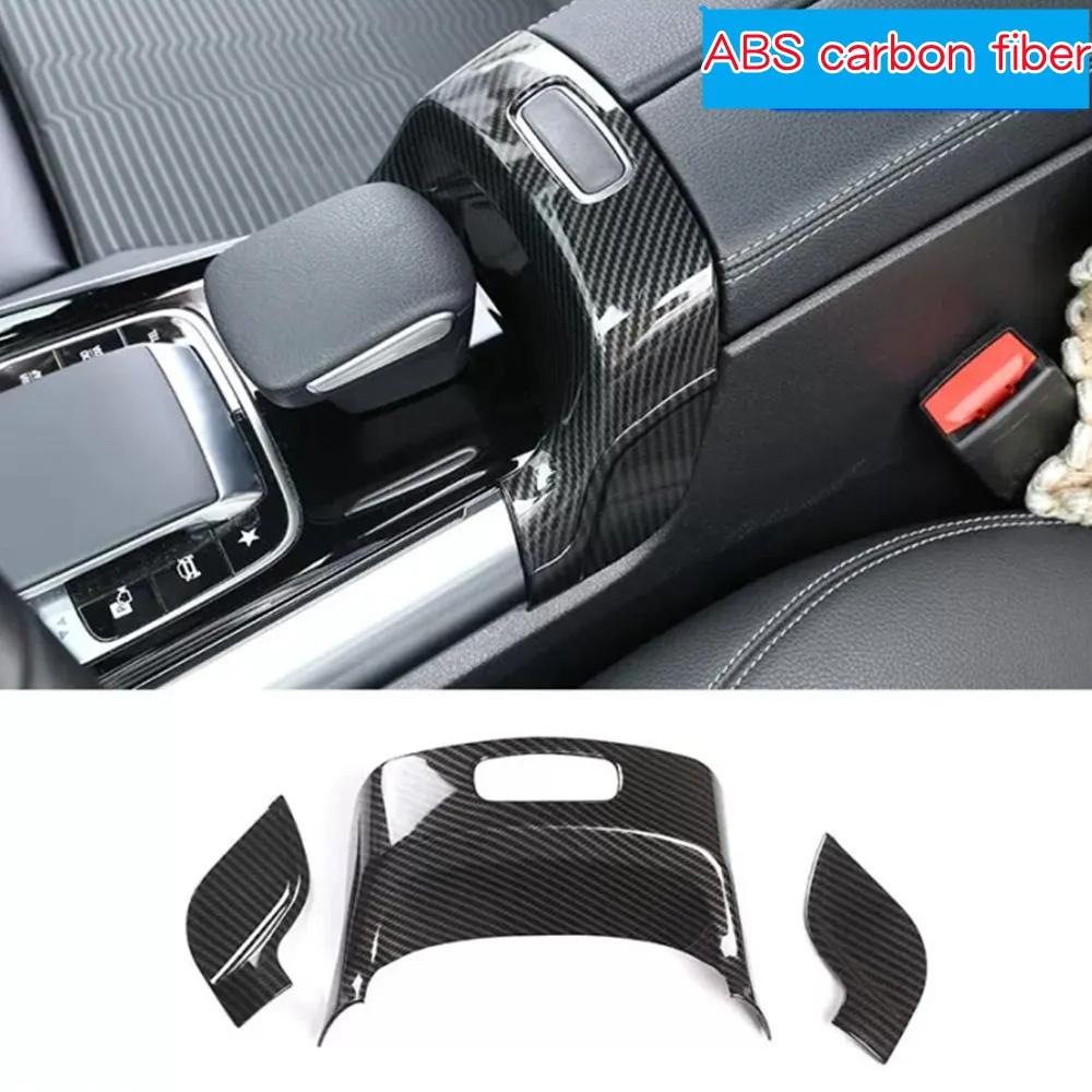 ABS Car Center Console Armrest Box Switch Button Trim Cover Stickers Fit For Mercedes Benz B GLB GLA Class W247 X247 2020-2026
