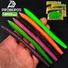 Lead-Free Soft Noodle Worm Bait for Bass & Mandarin Fish - Slow Sinking Artificial Lure