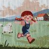 34x40cm Large Hand Towel Cartoon Quick Dry Pure Cotton Dish Cloth Decorative 4 Layer Cotton Gauze Handkerchief Towel