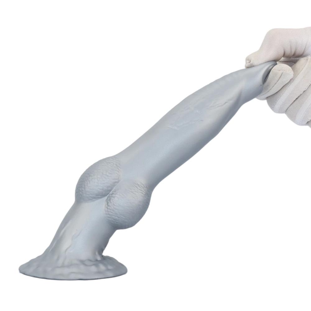 Popular Silicone Realistic Alien Dog Dildo for Adult Pleasure - Anal Plug and Anus Dilator