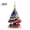 Customized Souvenirs for Friends USA 250th Anniversary Christmas Tree Pendant, Acrylic Memorial Hanging Ornament American Patriotic 1776 to