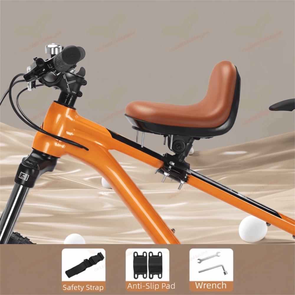 Scaun Copil Bicicletă Montat în Față Siguranță Completă Scaun Copil Bicicletă de Munte Utilizare Bicicletă Pliabilă