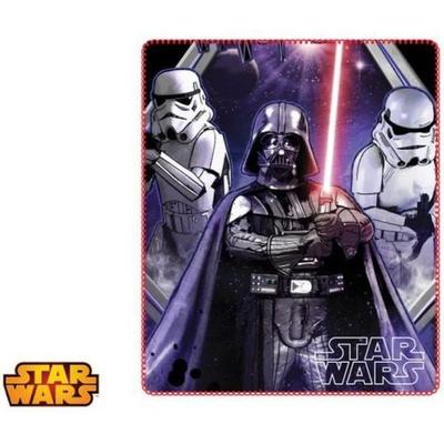 Plaid - Star Wars - 120 X 140 Cm - 100% Polyester - Green - Rectangular
