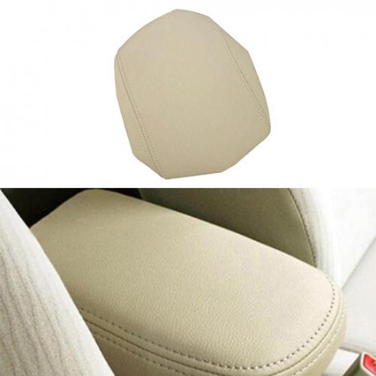 

Car Beige Leather Middle Console Armrest Box Cover For Toyota Corolla 2009-2013