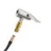 Portable Inflatable Pump for Car Tire Air Chuck Compressor Tire Inflator Tire Chuck with Barb Connector for Hose Repair.