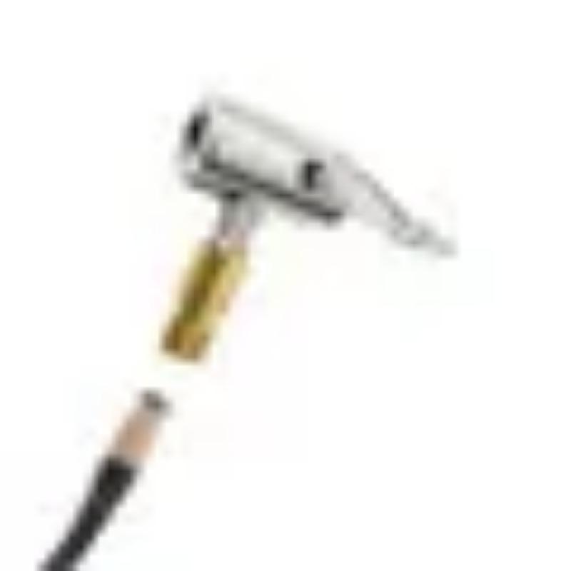 Portable Inflatable Pump for Car Tire Air Chuck Compressor Tire Inflator Tire Chuck with Barb Connector for Hose Repair.