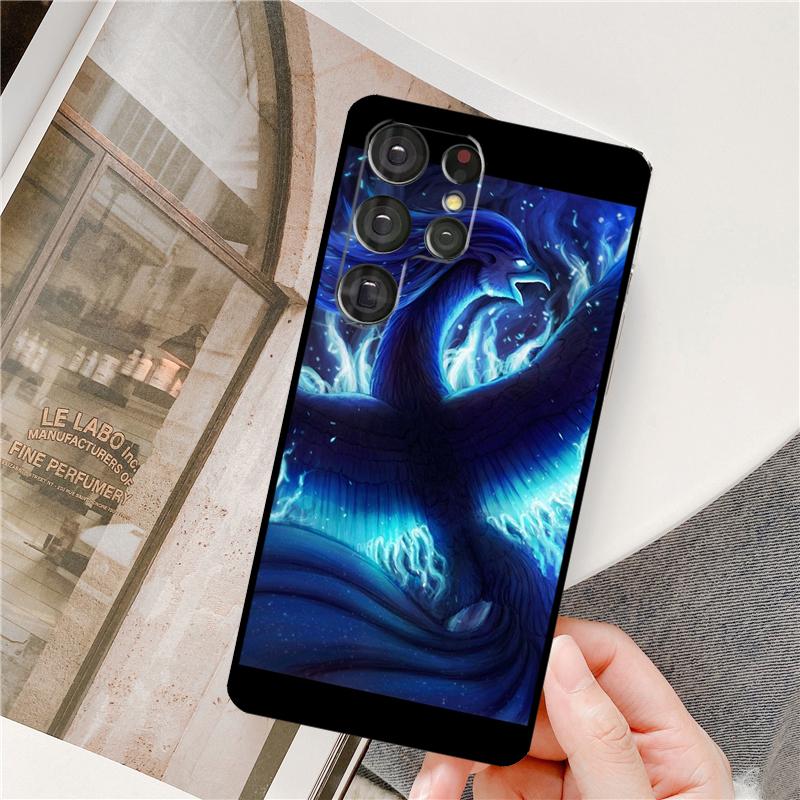 Phoenix Bird Phone Case For Samsung Galaxy S25 Ultra S9 S10 S20 S21 S22 S23 S24 Plus S24 FE Bumper Cover