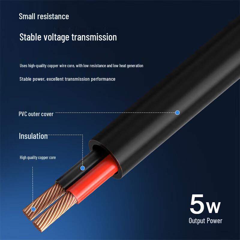 Boyang 5V 1A DC Power Adapter for Fiber Optic Transceivers