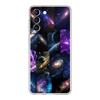 Transparent Phone Case Cover for Samsung Galaxy S25 S24 S23 S22 S20 S21 FE Ultra S25 Edge Plus 5G Capas Universe Starry Sky Moon