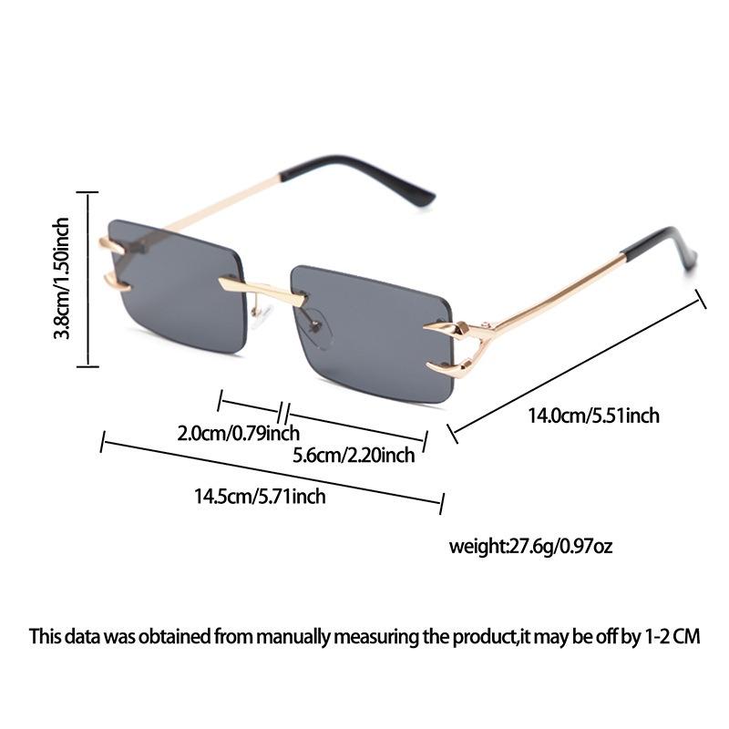 2PCS New Arrival Women's Sunglasses with Premium Style Ins Trendy Large Face Slimming Korean Fashion