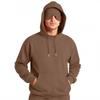 Mens Solid Color Hooded Sweatshirt Loose Fit Long Sleeve Winter Sport Casual Top