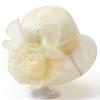 Hat Femininity Elegant Flower Bucket Hat British Summer New Breathable Versatile Basin Hat Top Hat