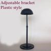 Lightweight Wig Stand Portable Wig Styling Organizer Wig Display Removable Hat Holder for Easy Travel and Storage