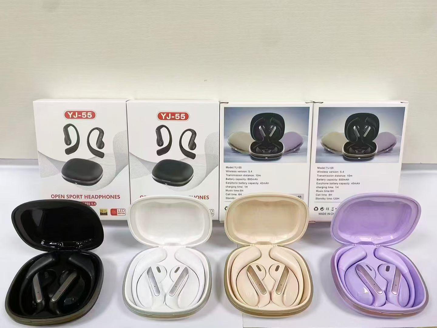 

YJ55 Smart AI Bluetooth Sports Earphones with Open Ear-hook and Simultaneous Translation Over-Ear