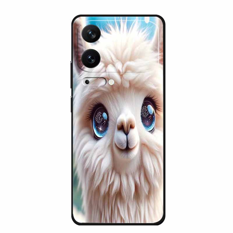 For Xiaomi 17 Pro 2025 Phone Case Fashion Flowers Black Silicone TPU Soft Coque For Xiaomi Mi 17 Pro Max Back Cover Case Shell