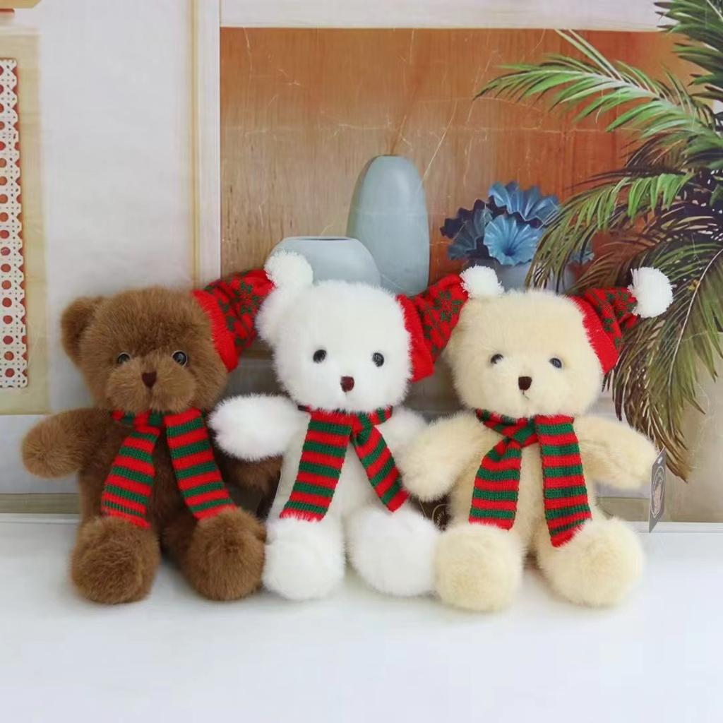 Niedlicher Umarmungsbär Teddybär Puppe Puppe Greifautomat Puppe Weihnachts- Neujahrsgeschenk Stoffpuppe Plüschtier