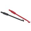 2PCS J.30016 Piercing Probe Multimeter Test Hook with 4mm Connector Insulation Car Repair Test Needle