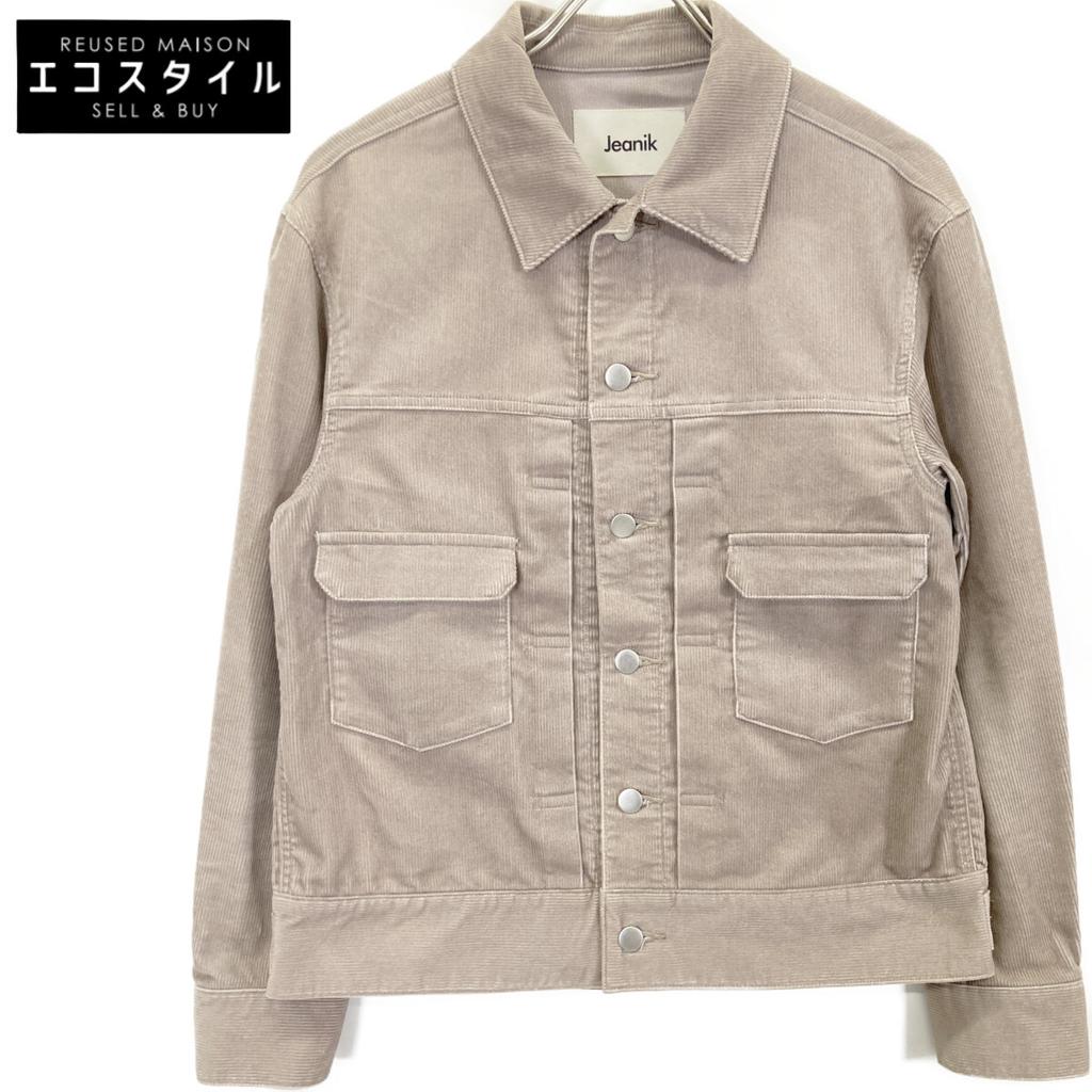 Jeanik 102C 24AW Beige 2nd Type Corduroy Blouson Jacket S beigeUsed