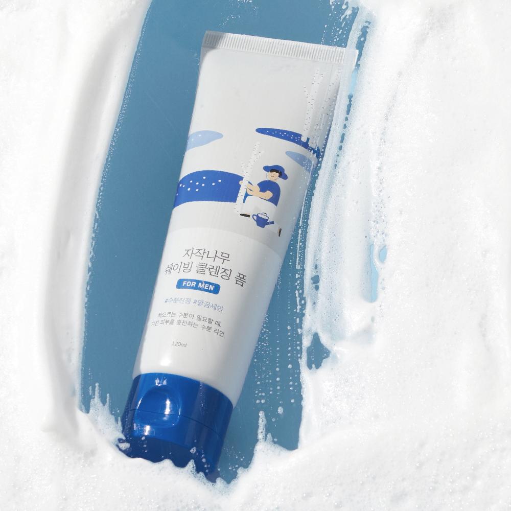 [ROUND LAB] For Men Birch Juice Shaving Cleansing Foam 120ml