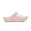 Li Ning Soda Simple Versatile Comfortable Breathable Shock Absorption Rebound Soft Lightweight Hole Shoes Unisex Shoes Peach-Blossom-Pink AGUW005-25