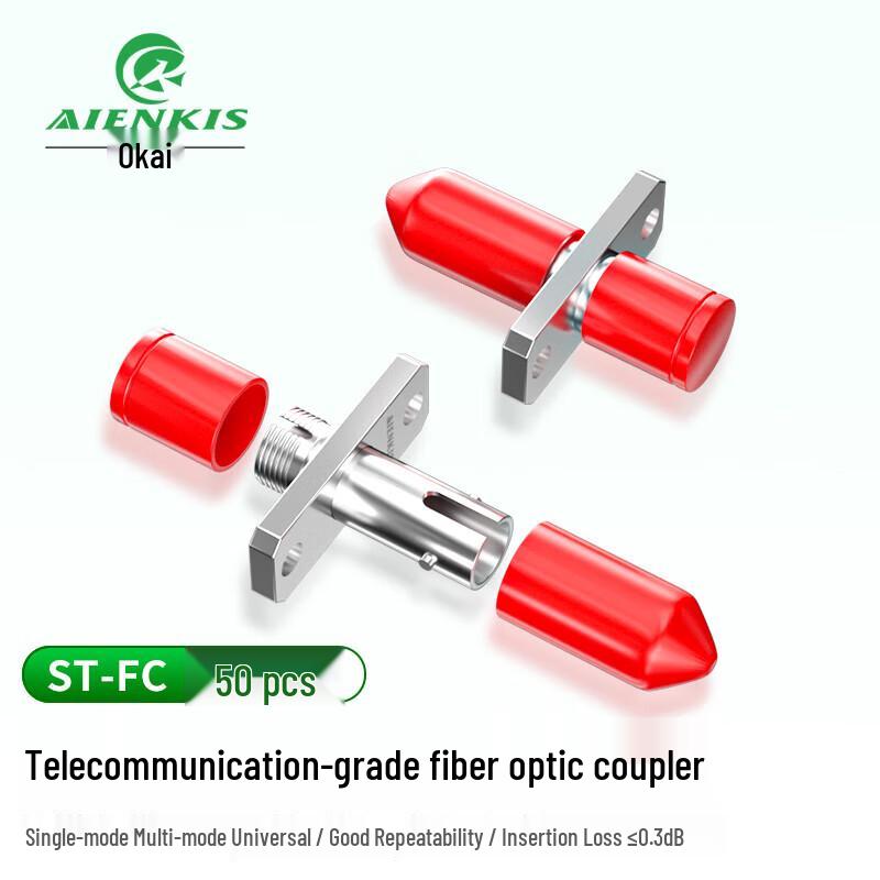 AIENKIS Telecom-Grade Fiber Optic Adapters