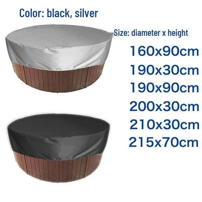 Copertura Impermeabile Antipolvere da Esterno per Piscine Rotonde/Quadrate e Vasche da Bagno