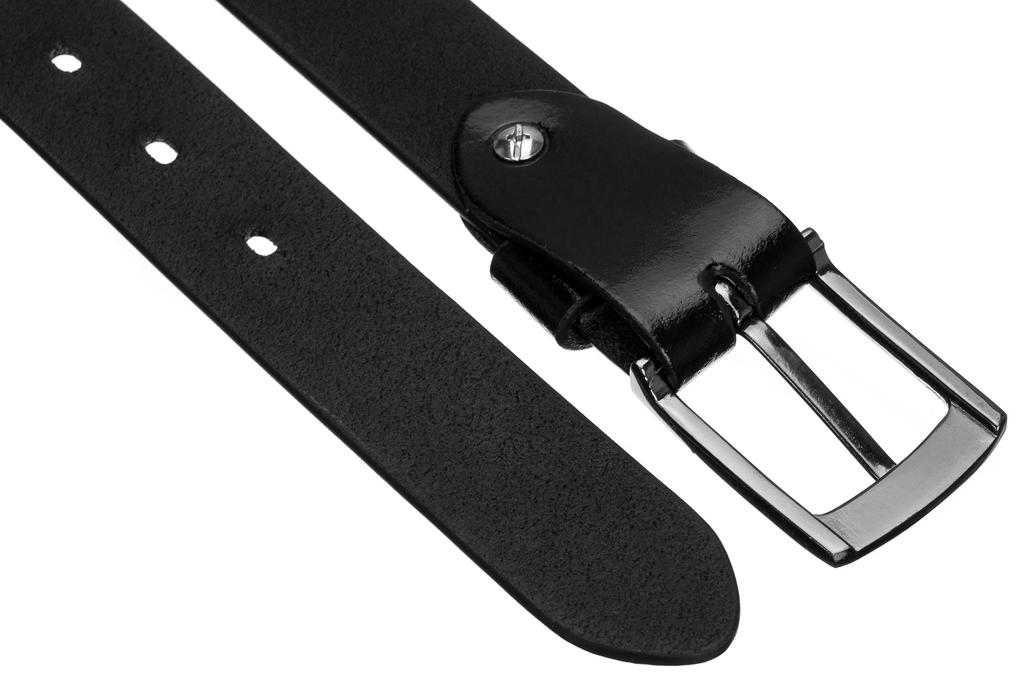 M LÄDERBÄLTE VAR PLW-R-1 105 SVART