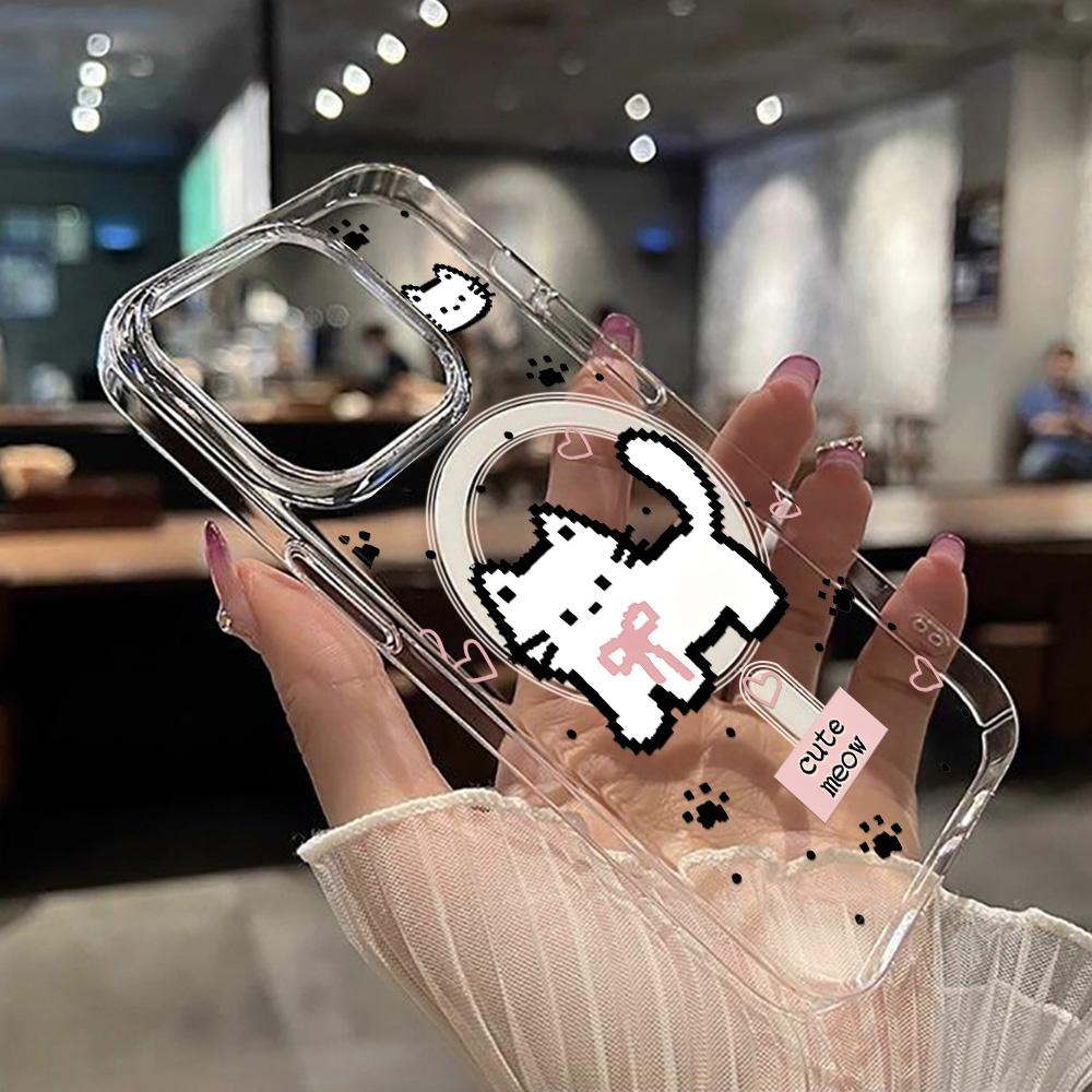 Husă Magnetică pentru Telefon pentru iPhone 12 14 16 17 Pro 17 16 15 14 13 12 Pro Max 12 13 14 15 16 Husă de Înaltă Calitate Rezistentă la Șocuri Protecție Completă Stil Drăguț