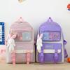 Multi-piece schoolbag female Korean version Japanese lightweight junior school backpack 3rd to 5th and 6th grade primary school students girl backpack
