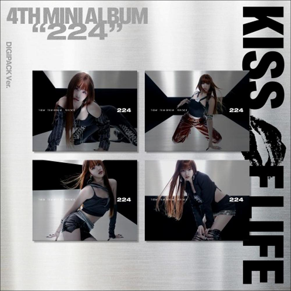 KISS OF LIFE [224] Digipack Ver.Ver. 4th Mini Album (JULIE Ver., NATTY Ver., BELLE Ver., HANEUL Ver.)