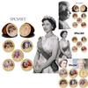 Elegant 5pcs Queen Elizabeth Ii Platinum Jubilee Commemoration Coins Set