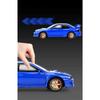 1/32 Subaru Impreza WRX STI Alloy Sports Car Model Diecasts Metal Racing Vehicles Car Model Simulation Sound Light Kids Toy Gift