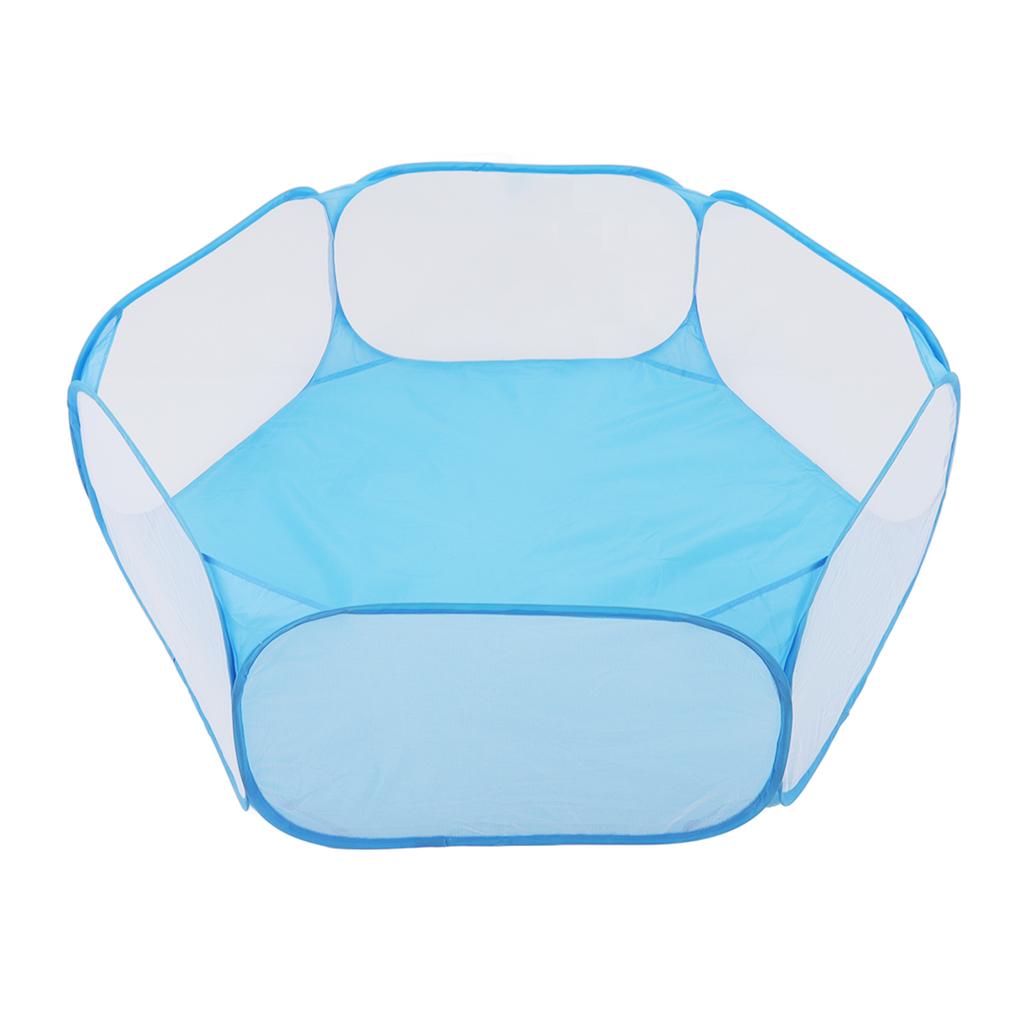 Small Animals Tent Foldable Breathable Interactive Easy Access Portable Small Pet Playpen for Pets