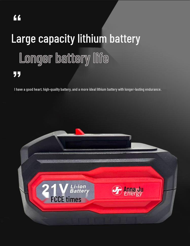 Lithium-Ion Electric Impact Wrench with Battery Accessories