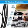 1PCS Left/Right Rear Door Weatherstrip Moulding Rubber Seal For Honda Civic Sedan 2006-2011 OEM 72850-SNA-A01 72810-SNA-A01